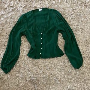 Green Wilfred blouse
